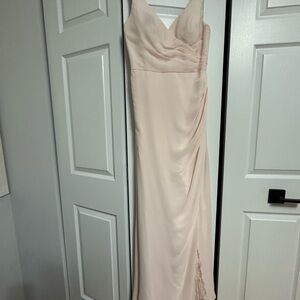 Elegant Pink Evening Gown/Bridesmaid Dress